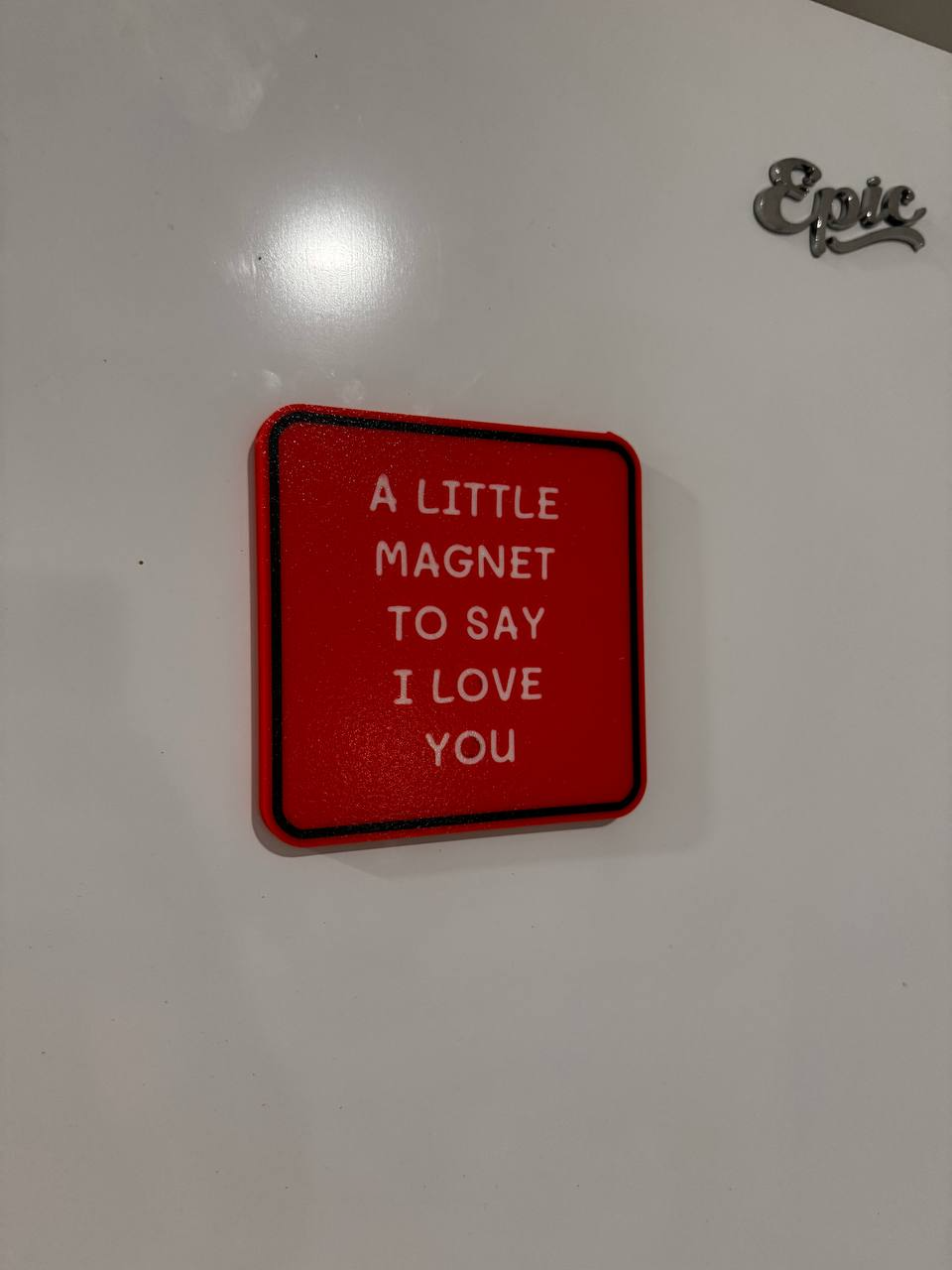 I LOVE YOU Valentine's Day Magnet