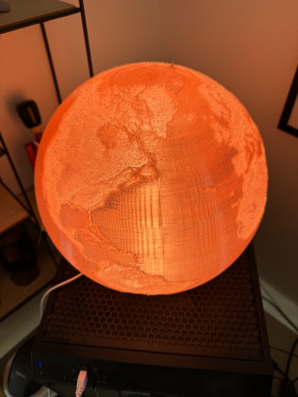 Huge Earth lamp for the Bambu lab Led Kit
