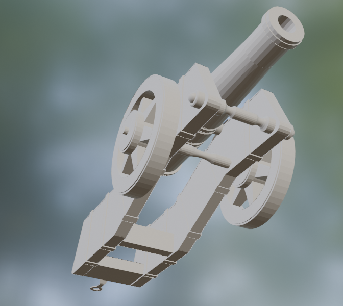 cannon(gun) for people with a hobby of history