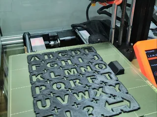 Alphabet Stencil