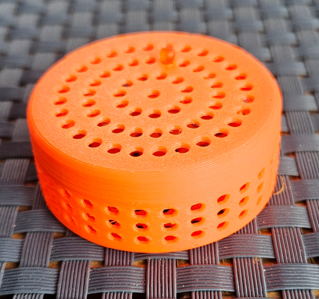 Round silica gel box with thread V2