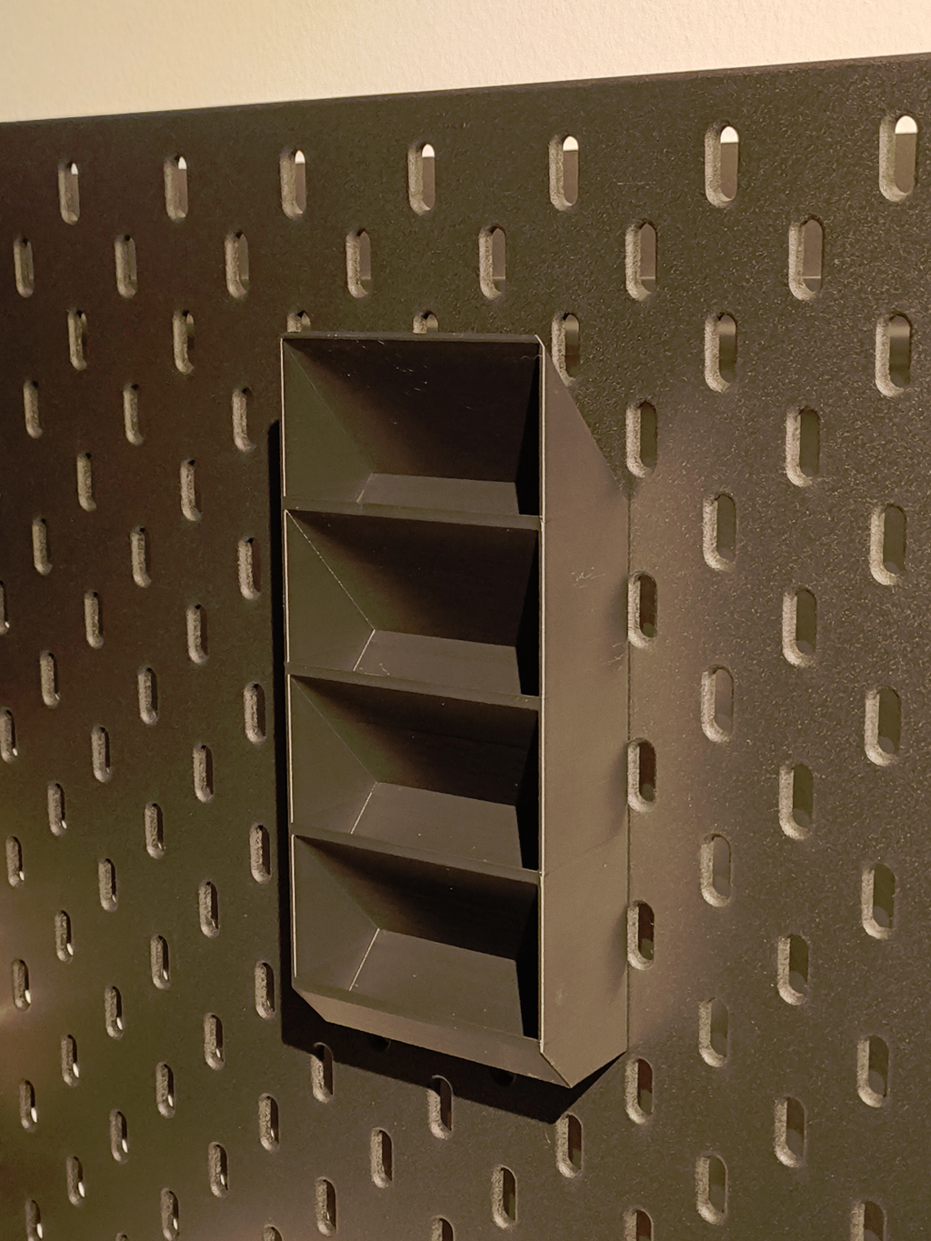 Skadis Rack for Clamshell Parts Box