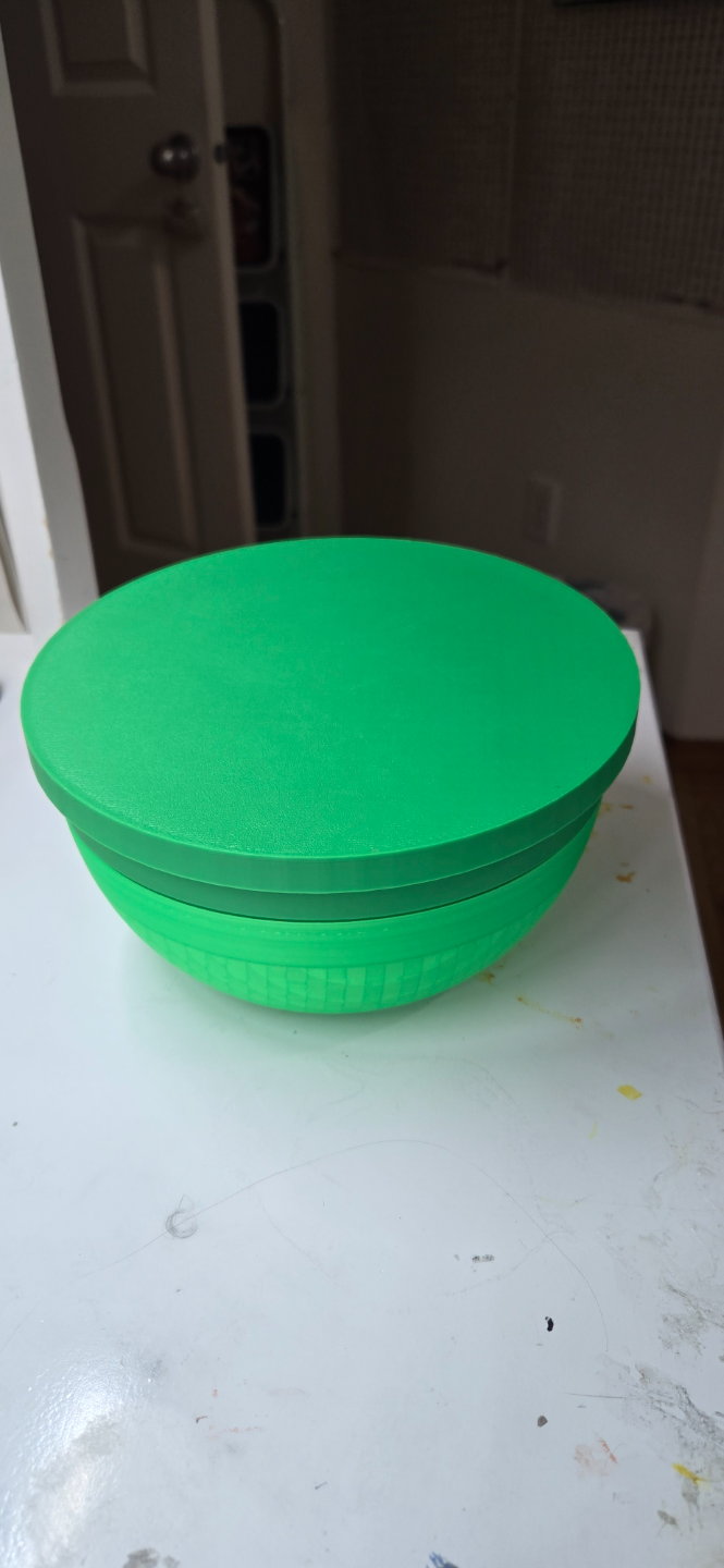 pistachio bowl with lid