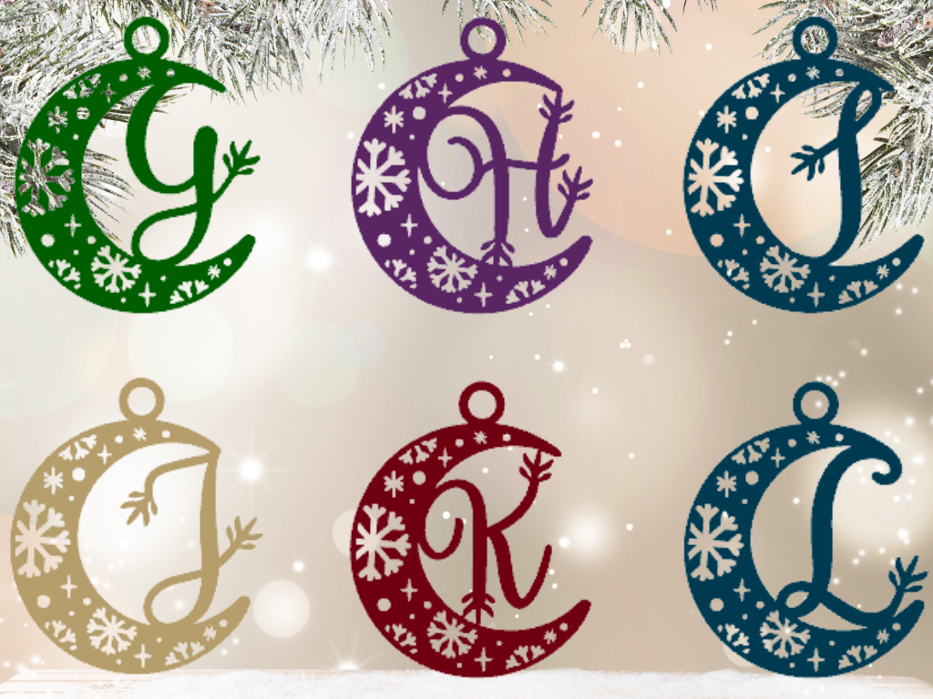 Boules de Noël - Lettres Initiales (édition 2024)