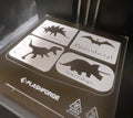Dino stencil