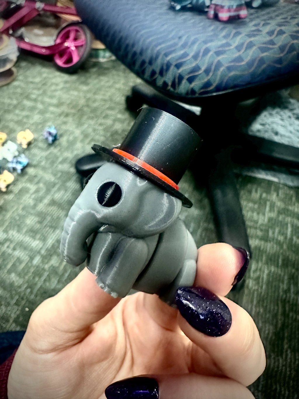 Tiny Top Hat for Broken Prints