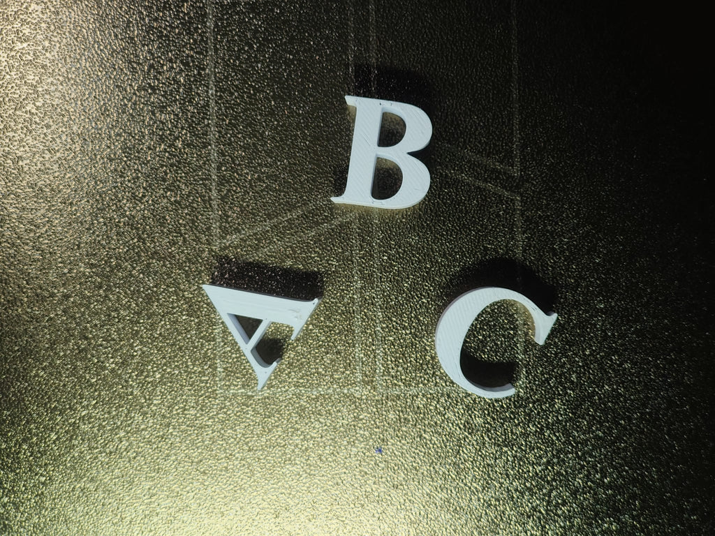 Times New Roman Alphabet Letters