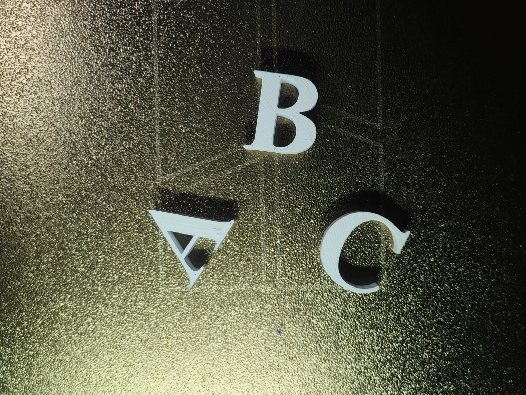 Times New Roman Alphabet Letters