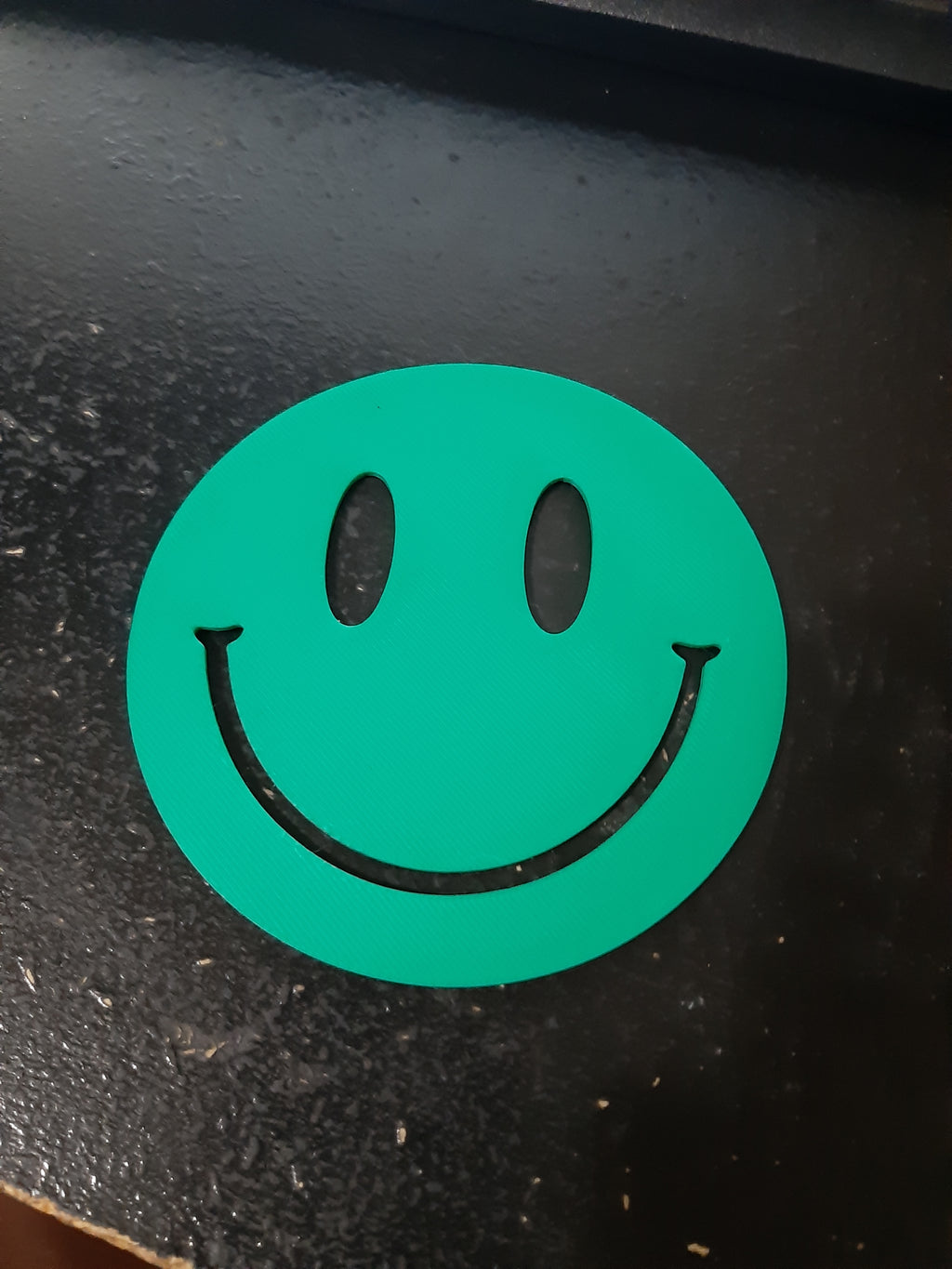 Smiley Face Stencil