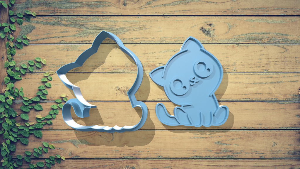 Cat Cookie Cutter Set