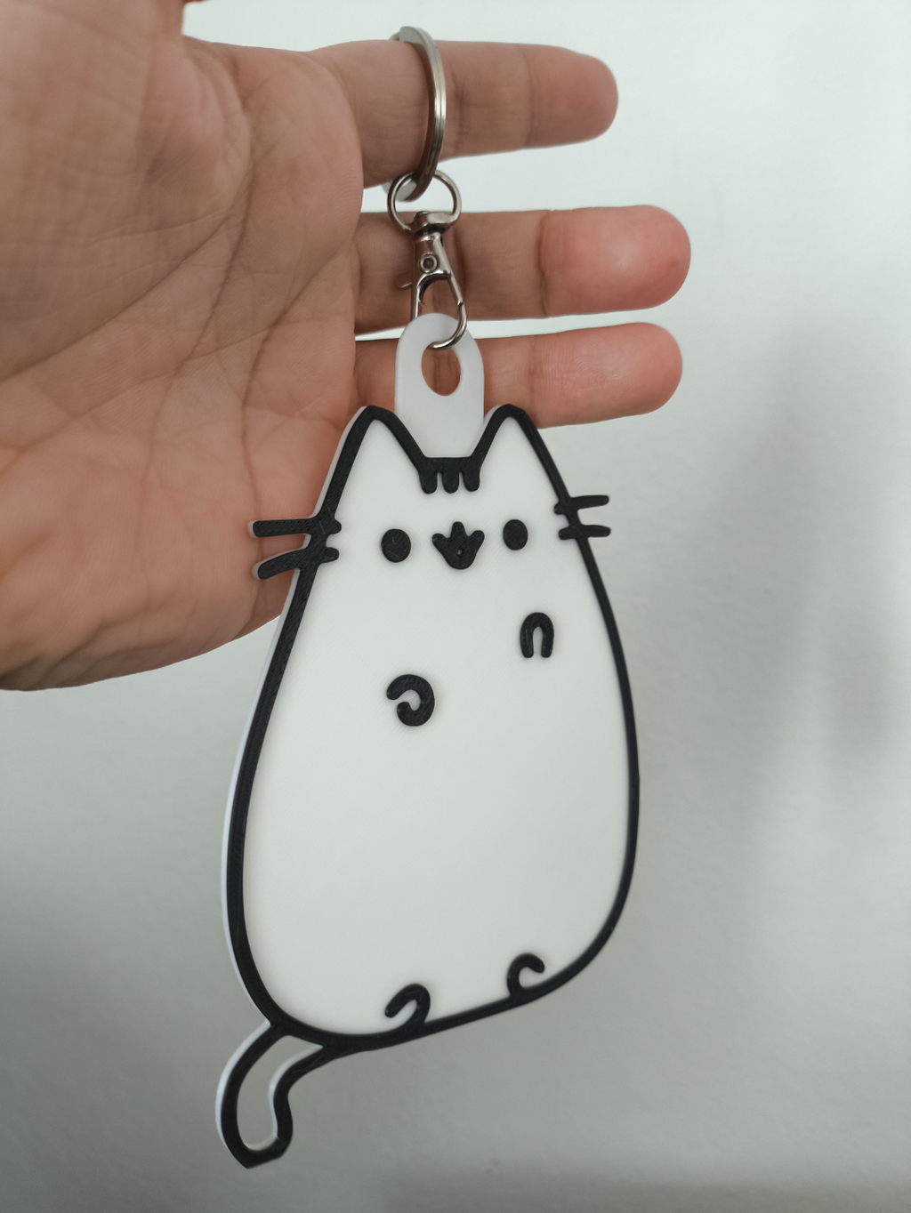Keychain Pusheen meme cartoon