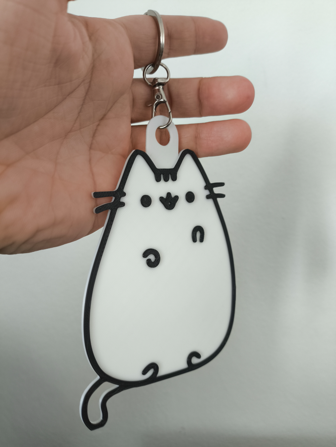 Keychain Pusheen meme cartoon