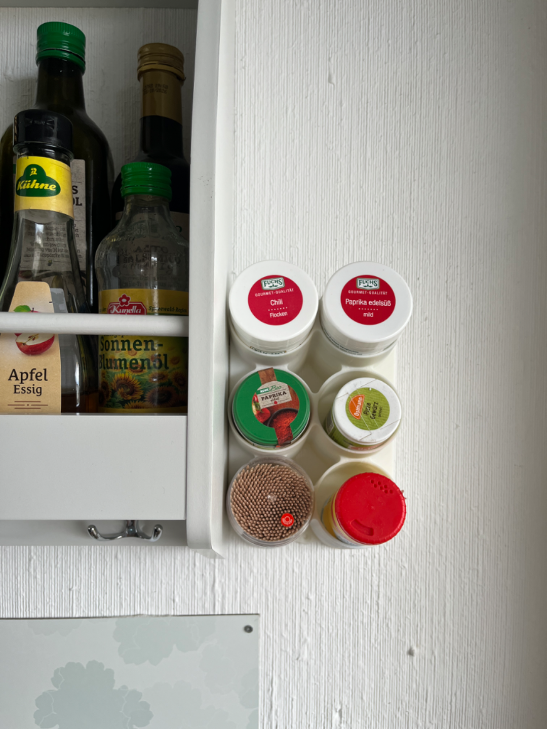 spice rack (wall-mount/side-mount)