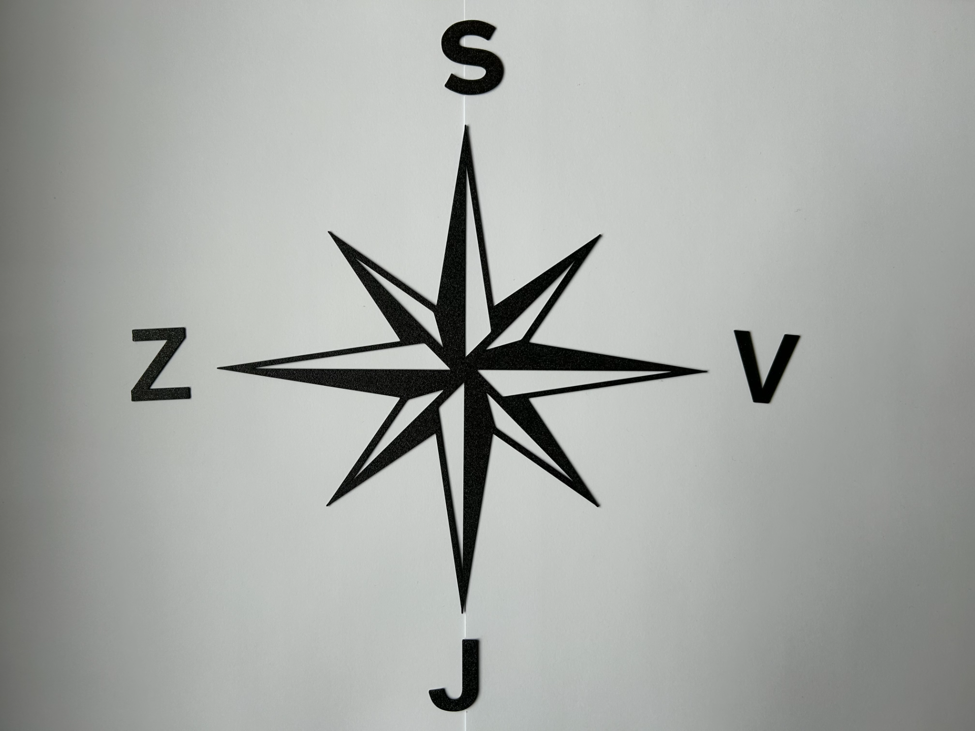 Compass - wall art SK/EN