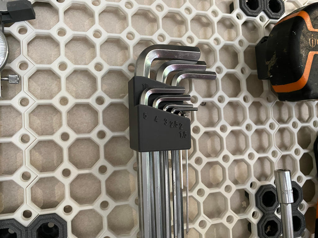 Removable Multiboard Allen / Hex Key Holder