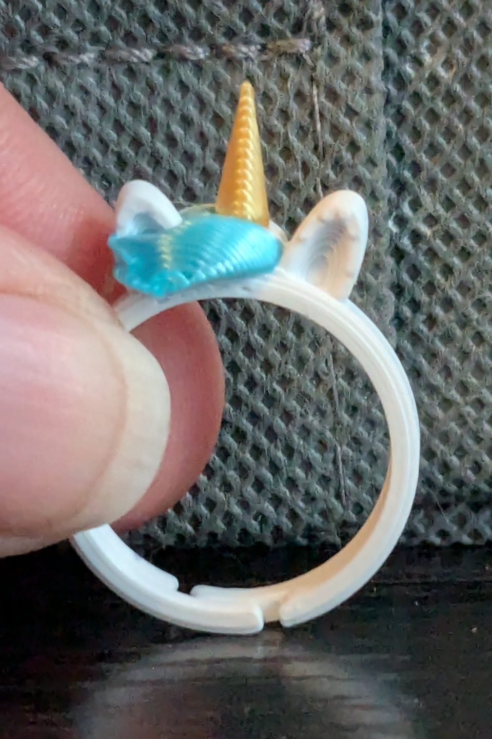 Unicorn Ring Sizes 2-6
