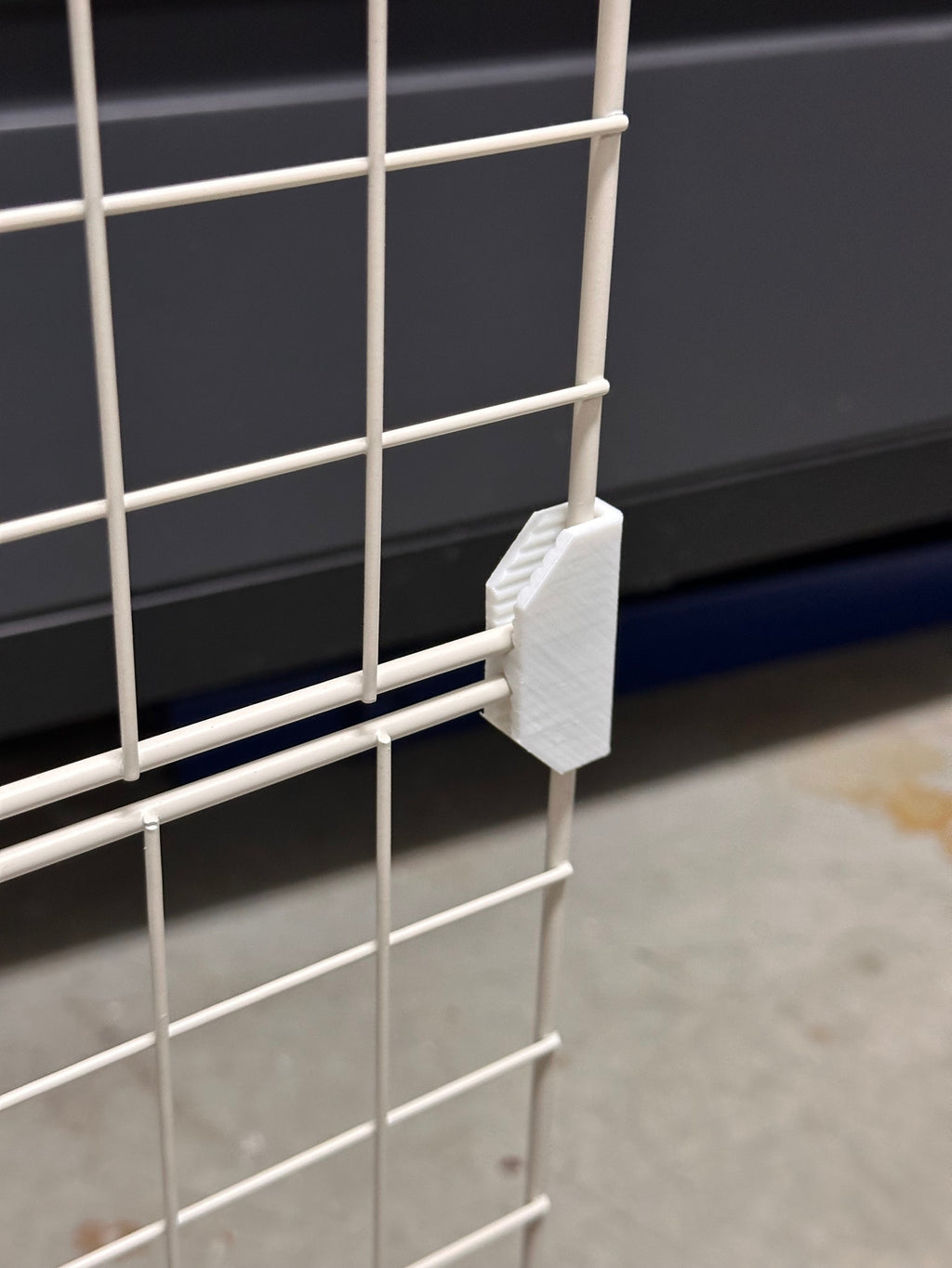 Simplified Wire Cube Rack Storage Connectors