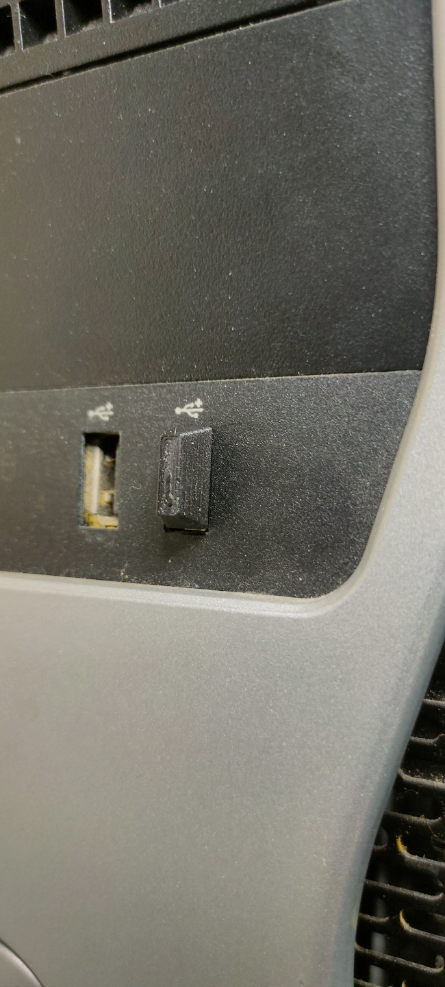 USB dust-cover