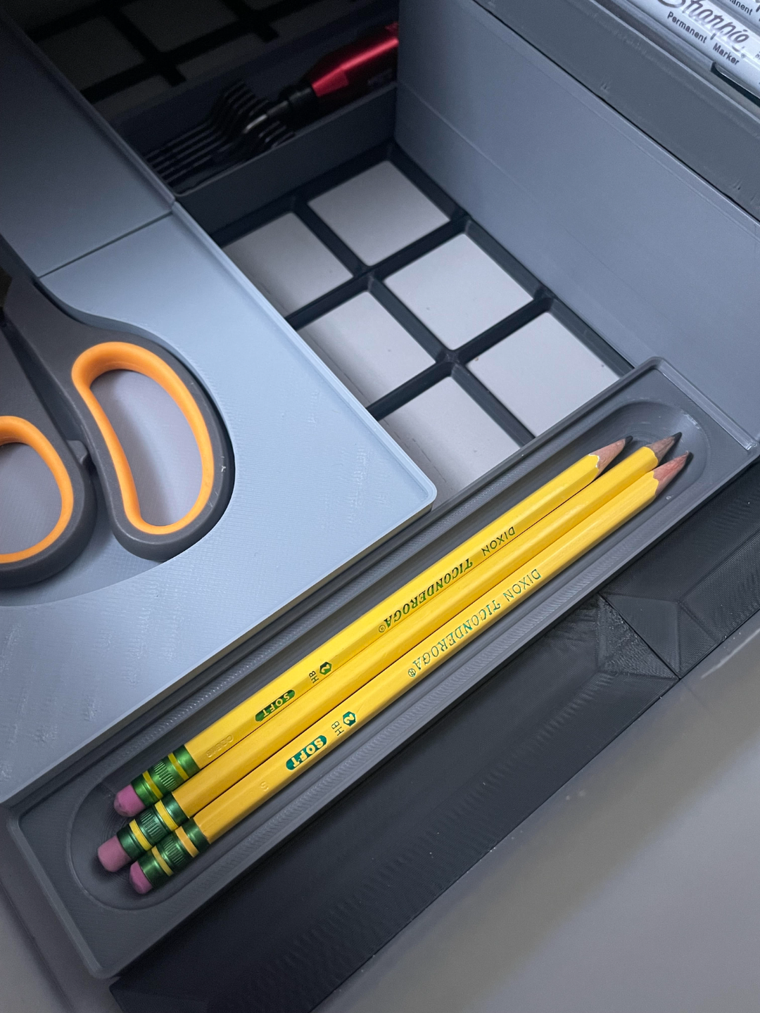pencil holder for gridfinity