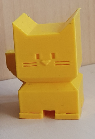 Cute calibration cat
