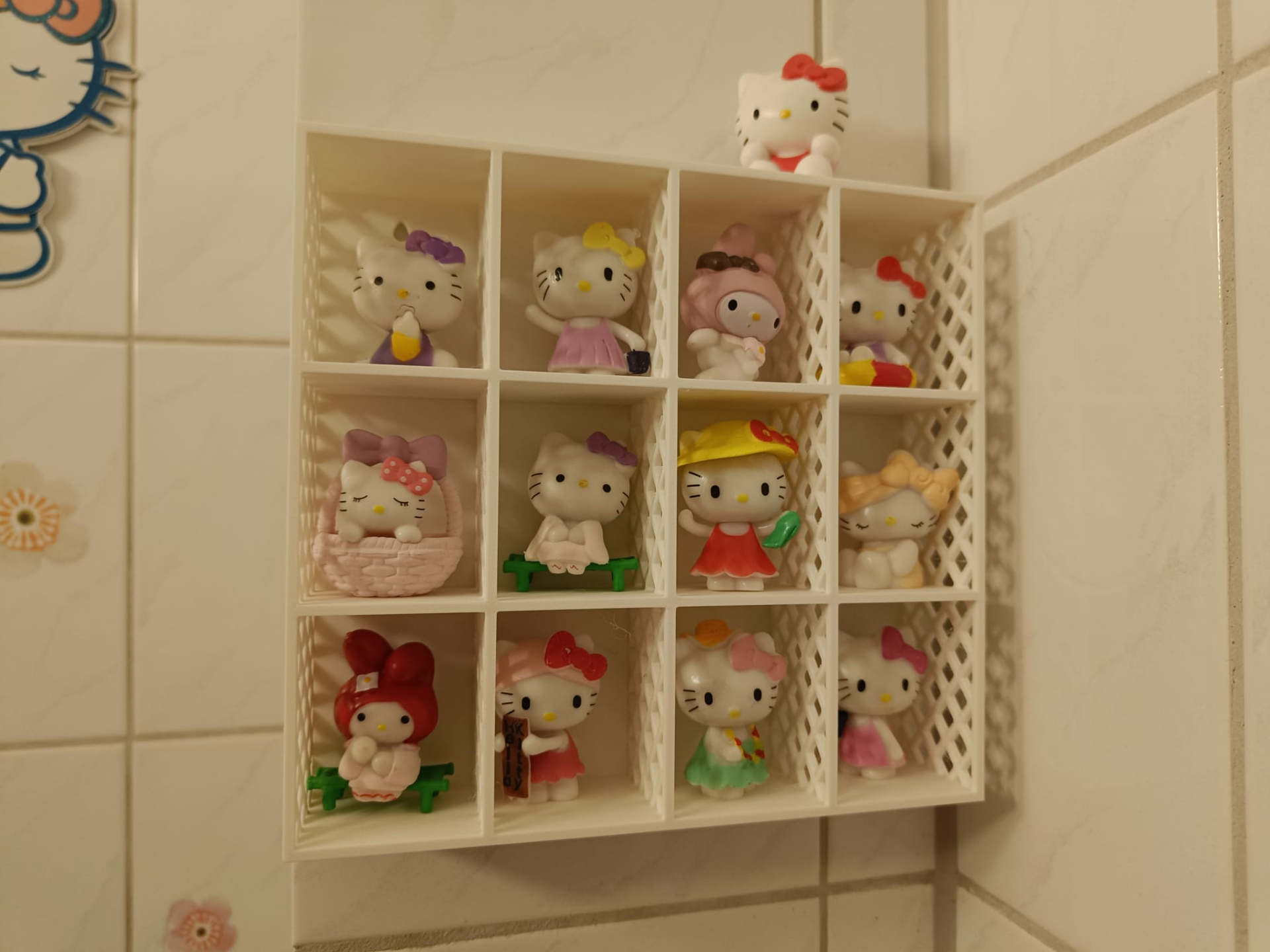 Small Figurine Display Shelf