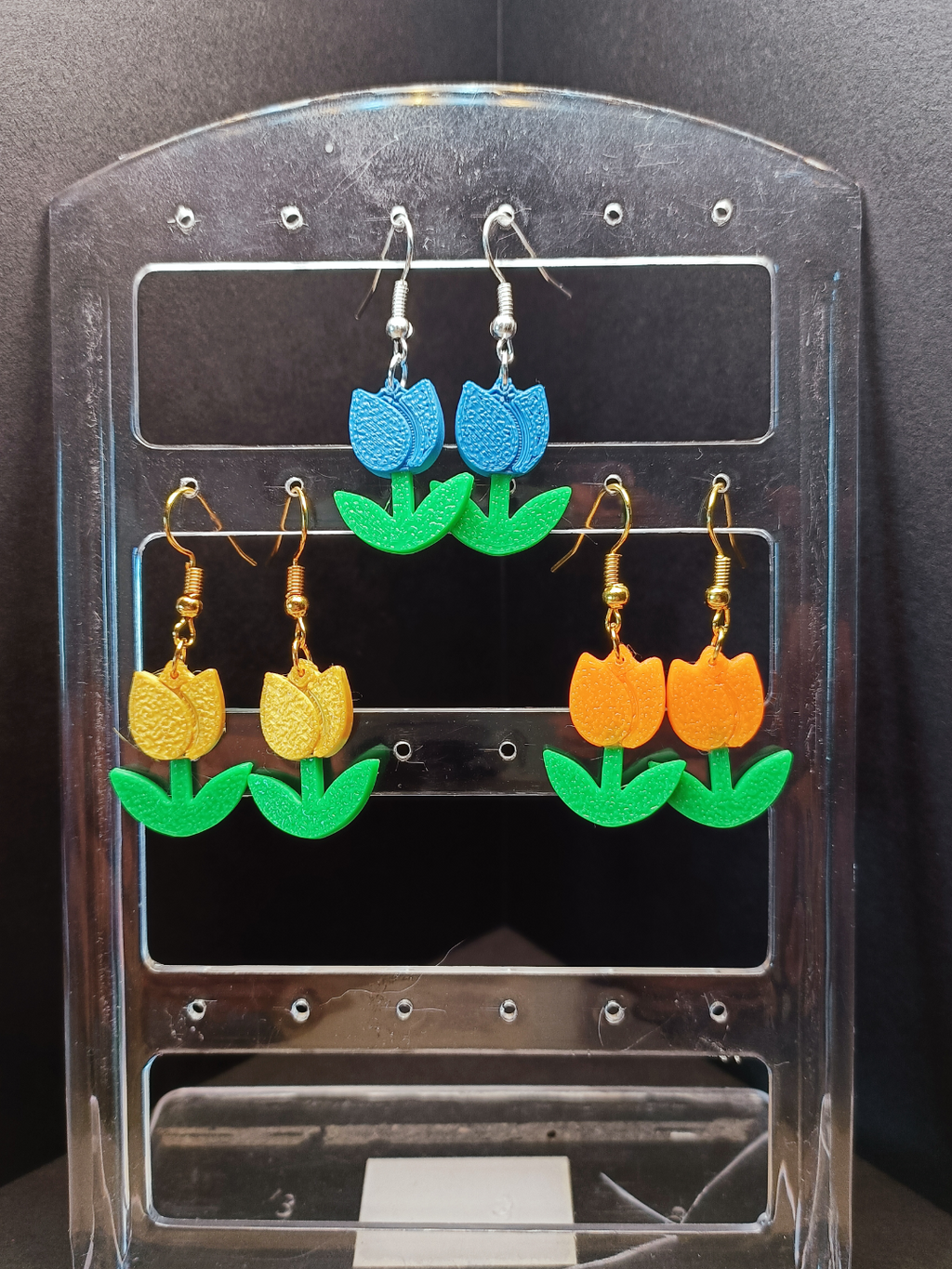 Tulips earrings