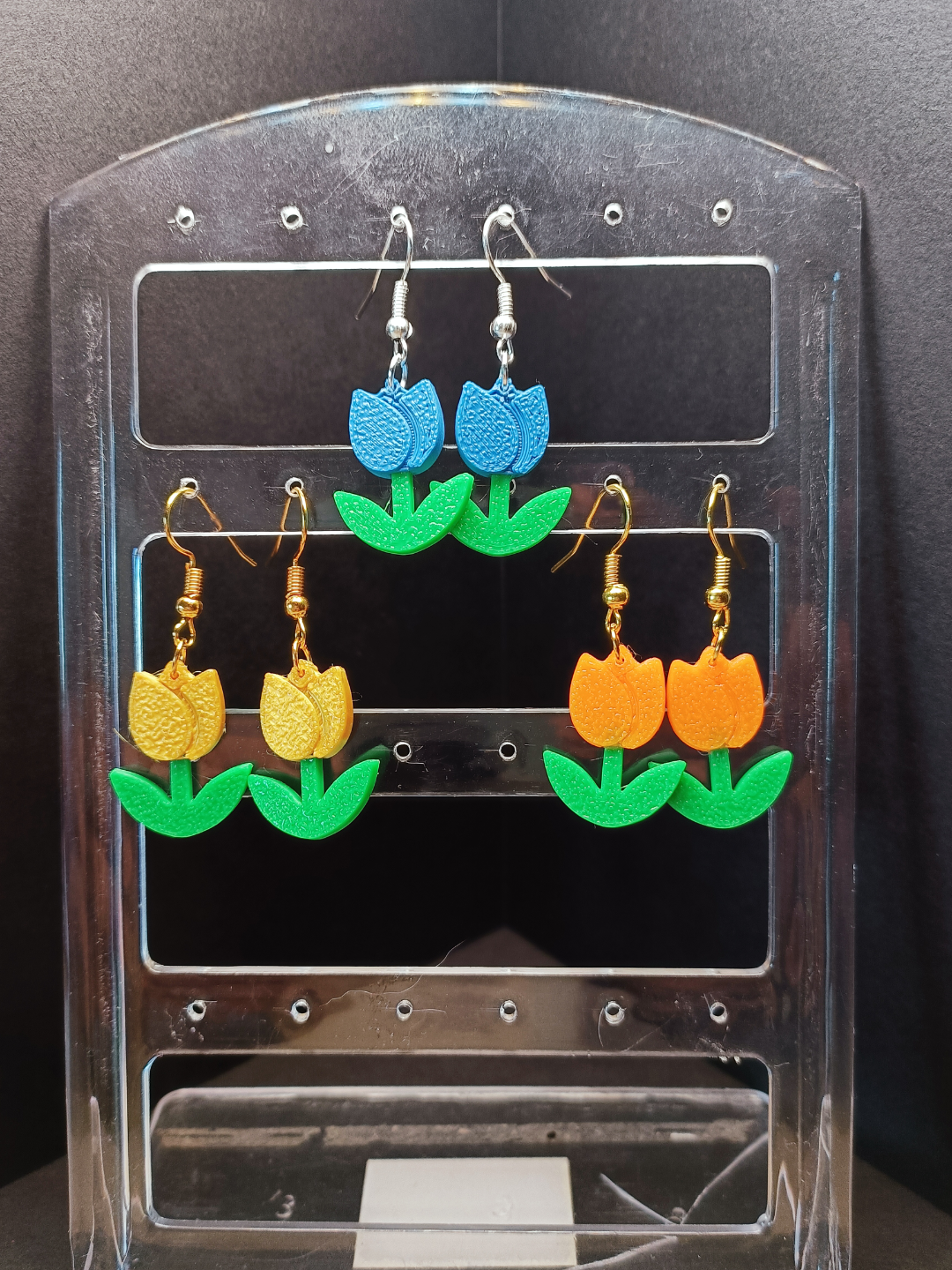 Tulips earrings