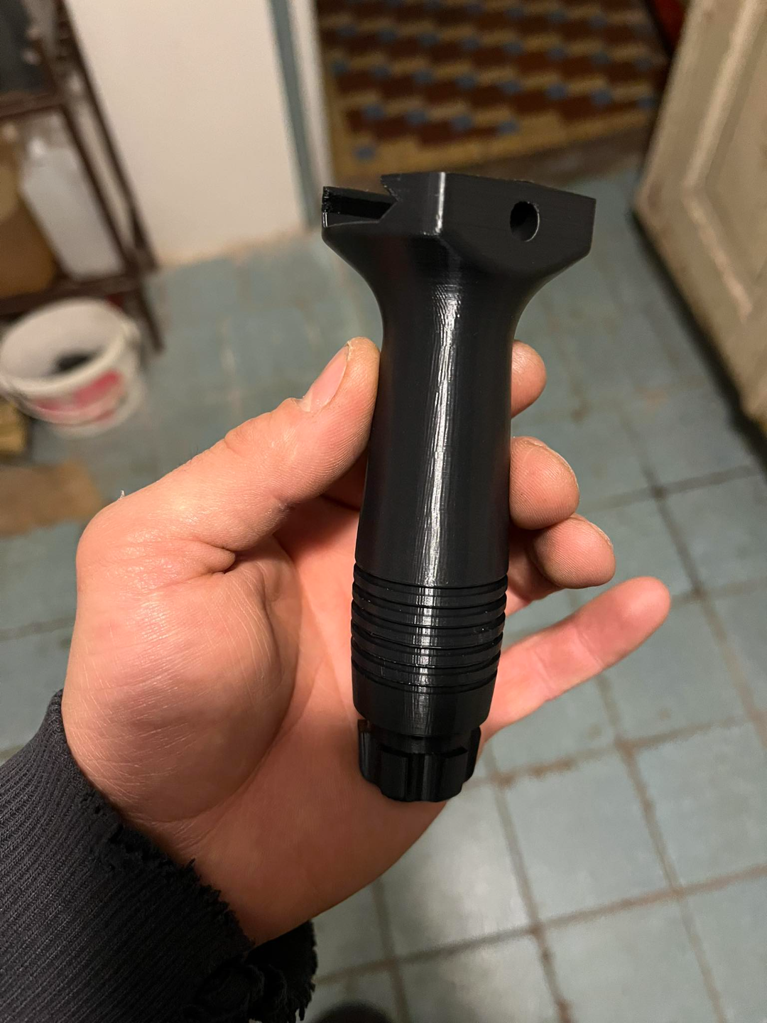 Airsoft foregrip, grip, handle, R.I.S rail