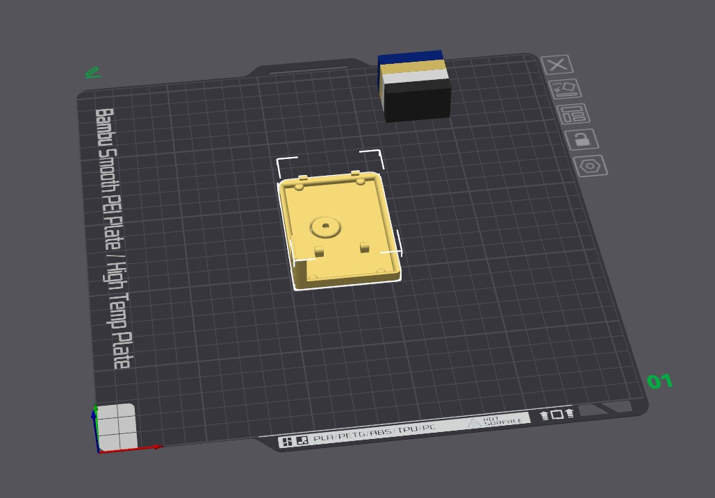 A1 / A1 Mini Minion i'm a banana Front Cover And Extruder Wheel