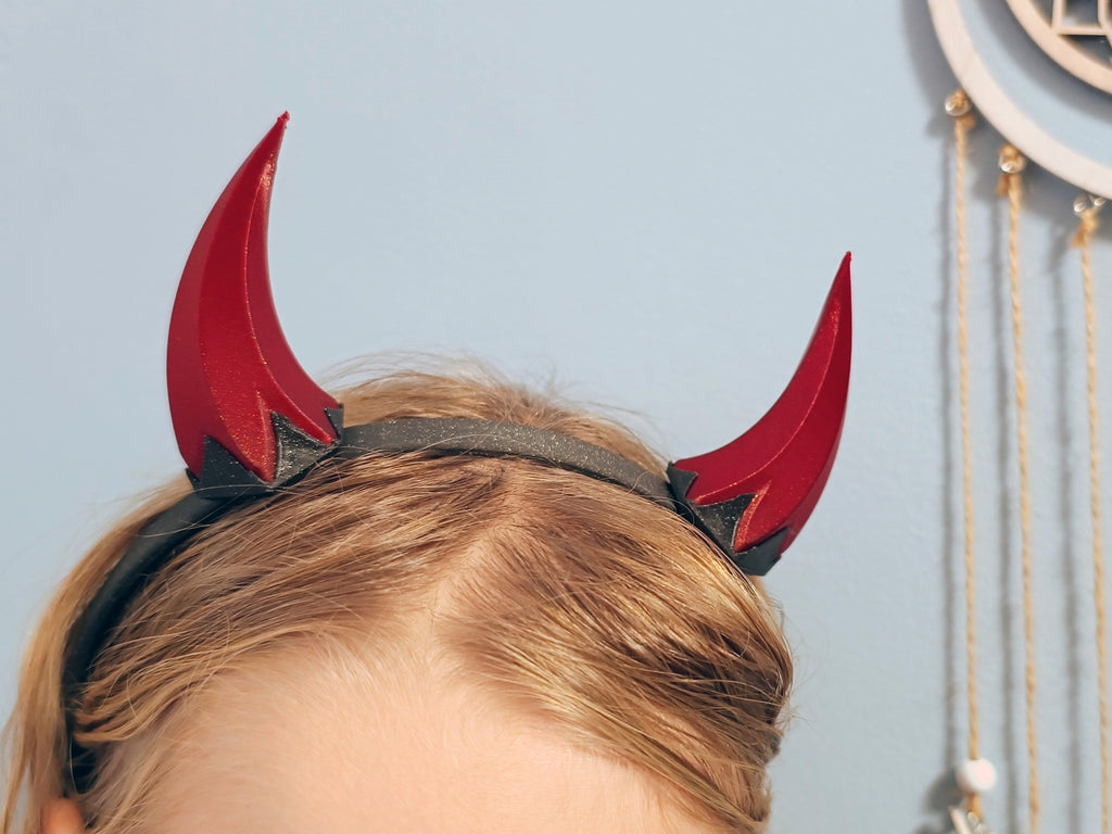 Devil Horn Headband – Halloween Edition