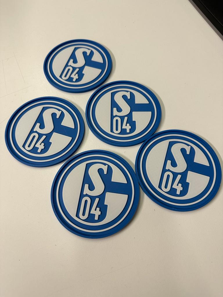 Schalke 04 Untersetzer Coaster