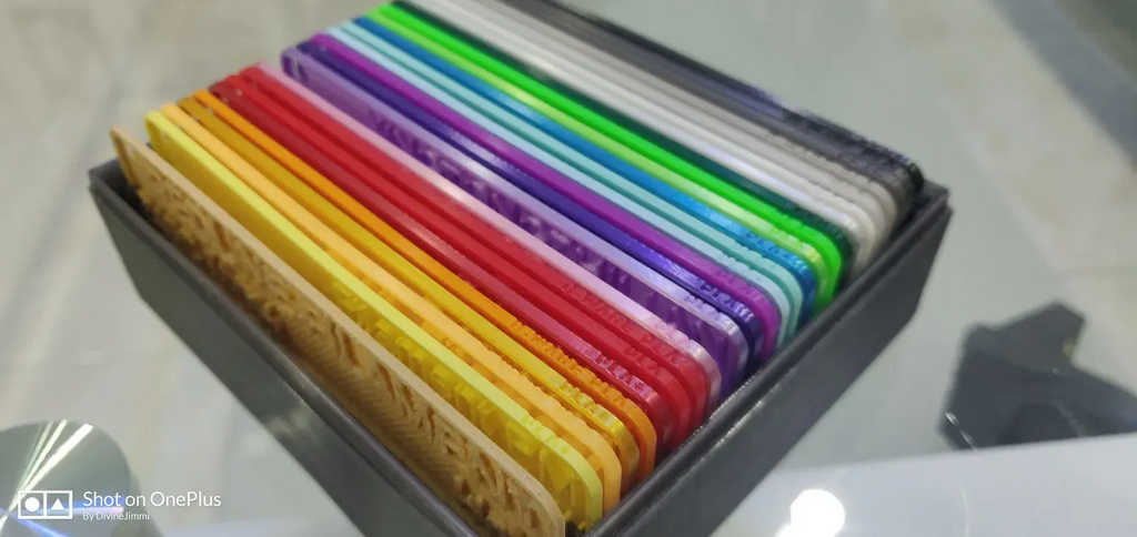 Filament swatch