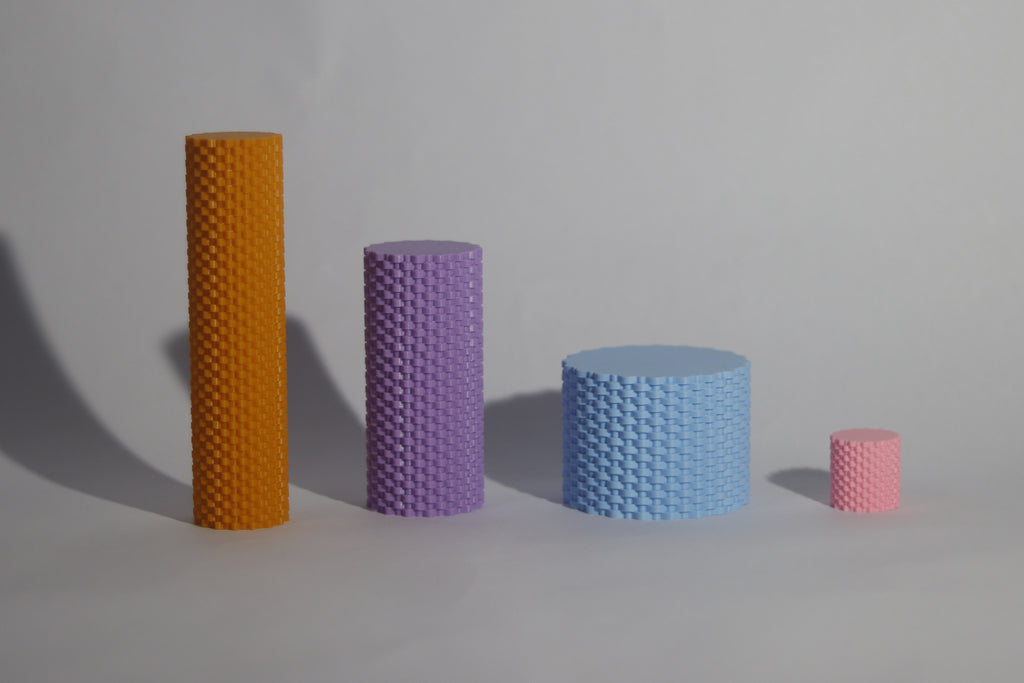 Parametric woven container