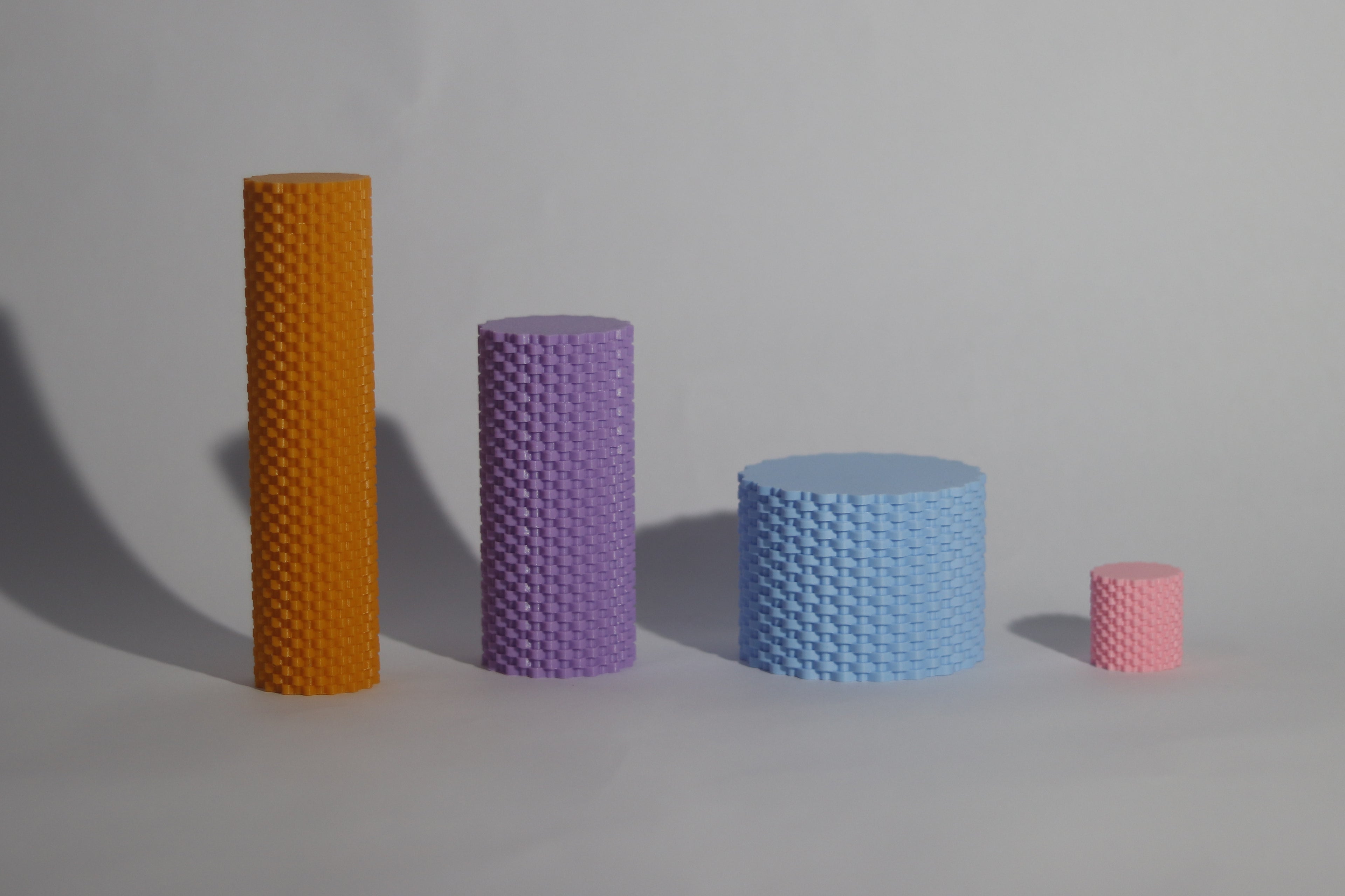 Parametric woven container