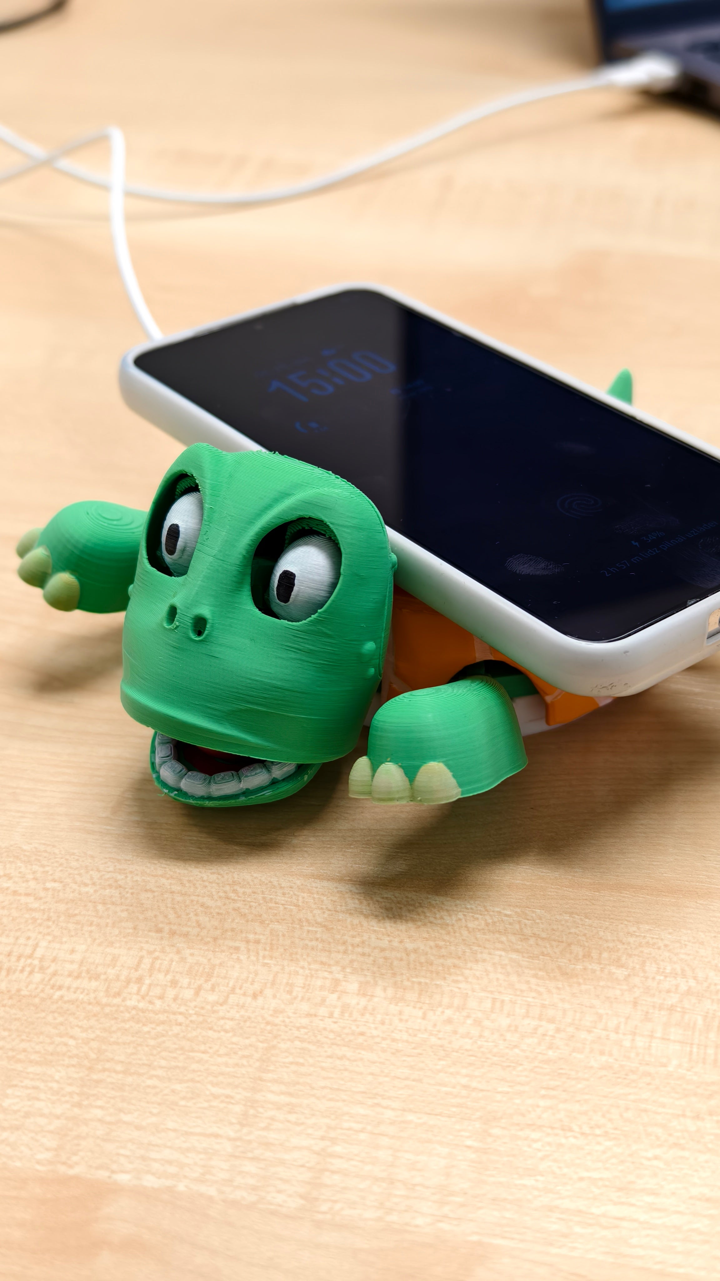 Turtle shell (coaster) wireless charger adaptor