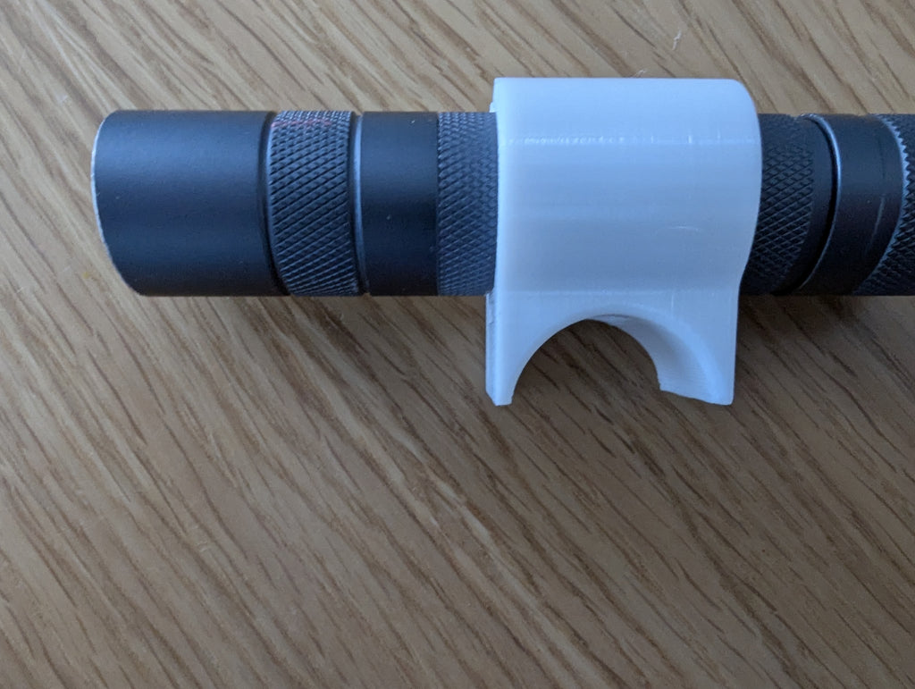 bicycle flashlight holder (Convoy S2+)