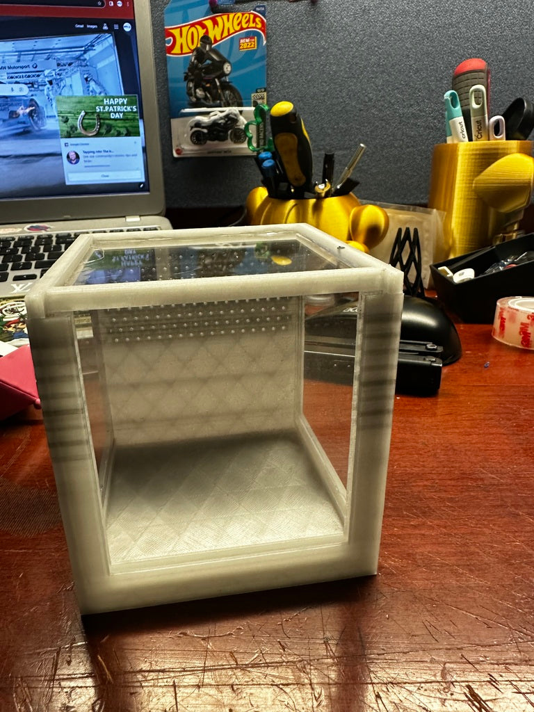 4x4 cube terrarium
