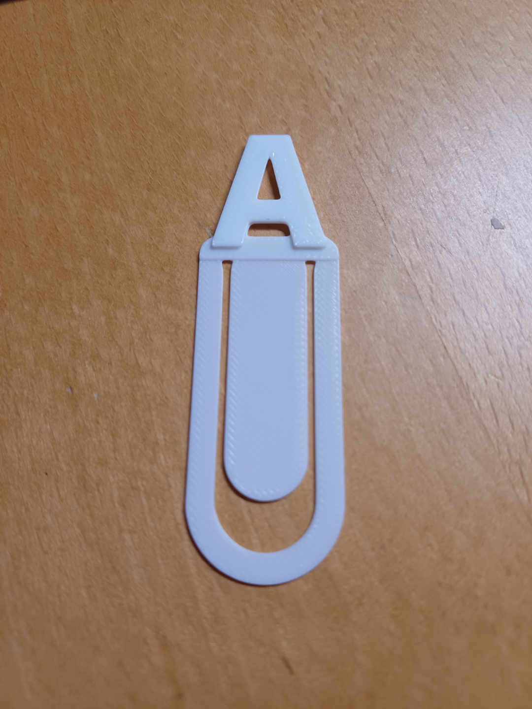 Simple Alphabet Bookmark - Great for Kids initials