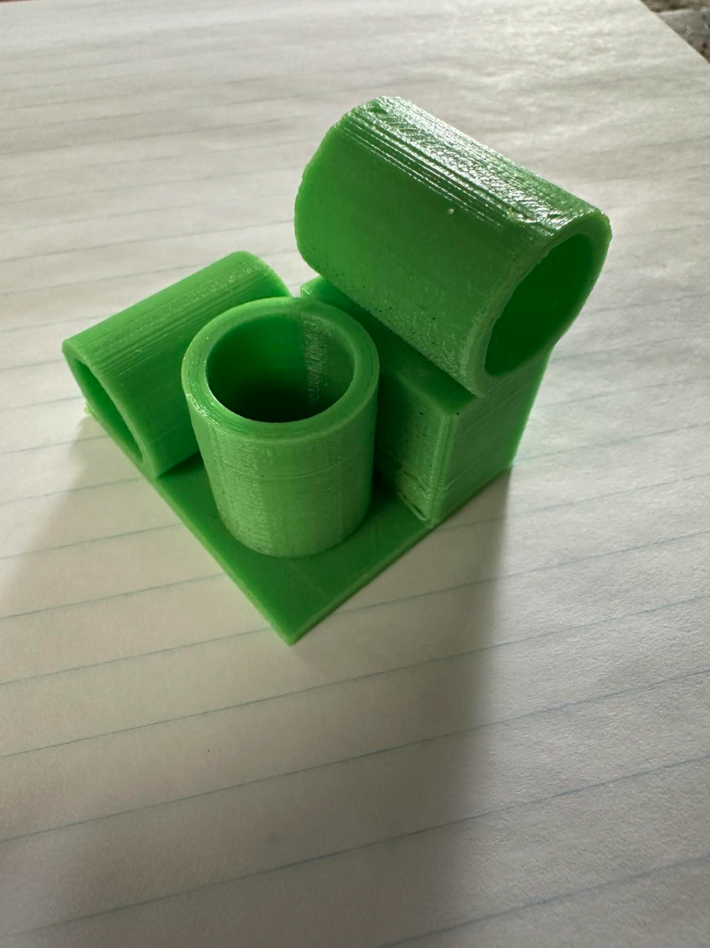 Corner pieces to make a pipe cube