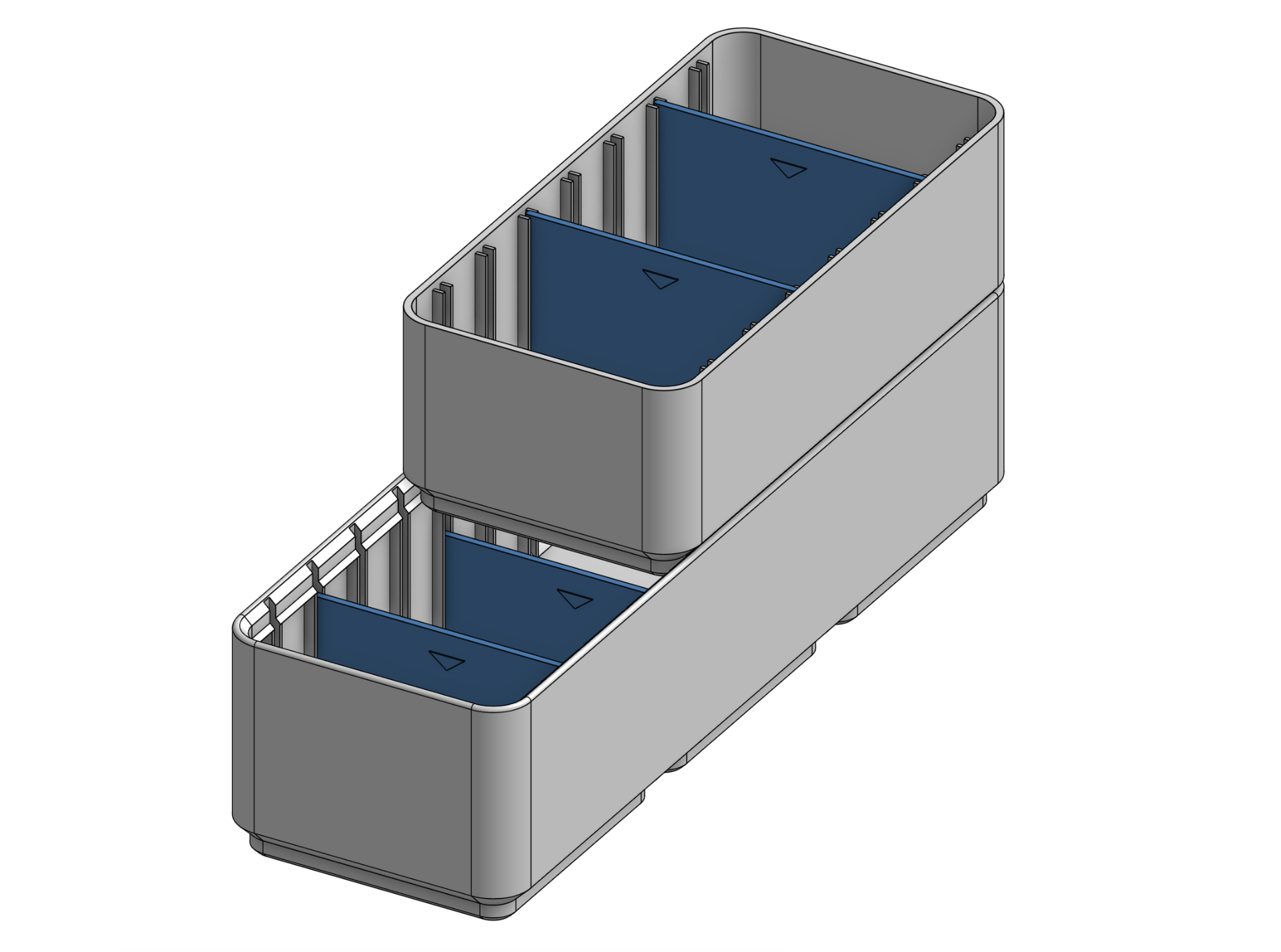 Parametric Gridfinity Bin with Dividers