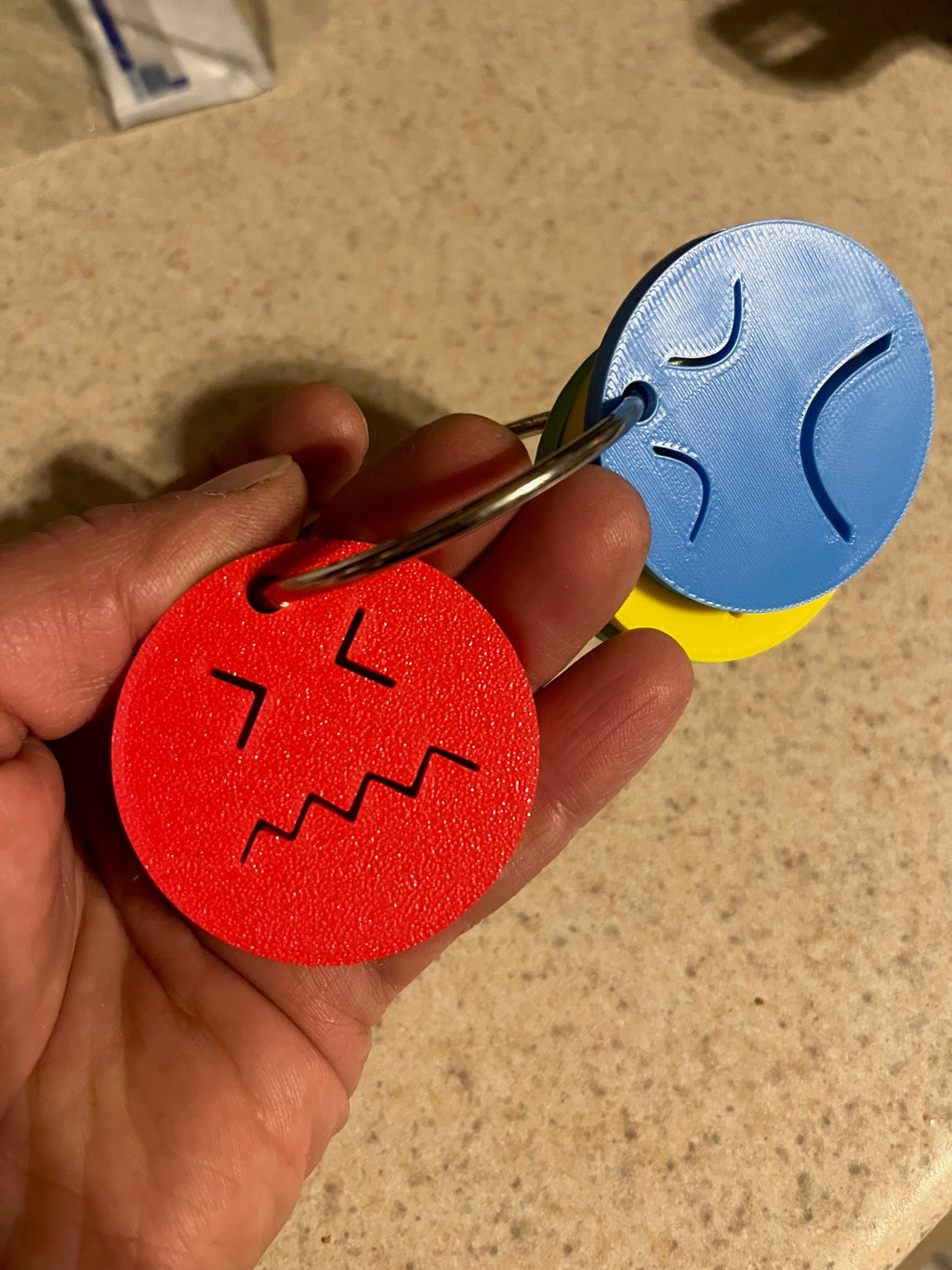 Zones of Regulation Emotion Tokens - Coins