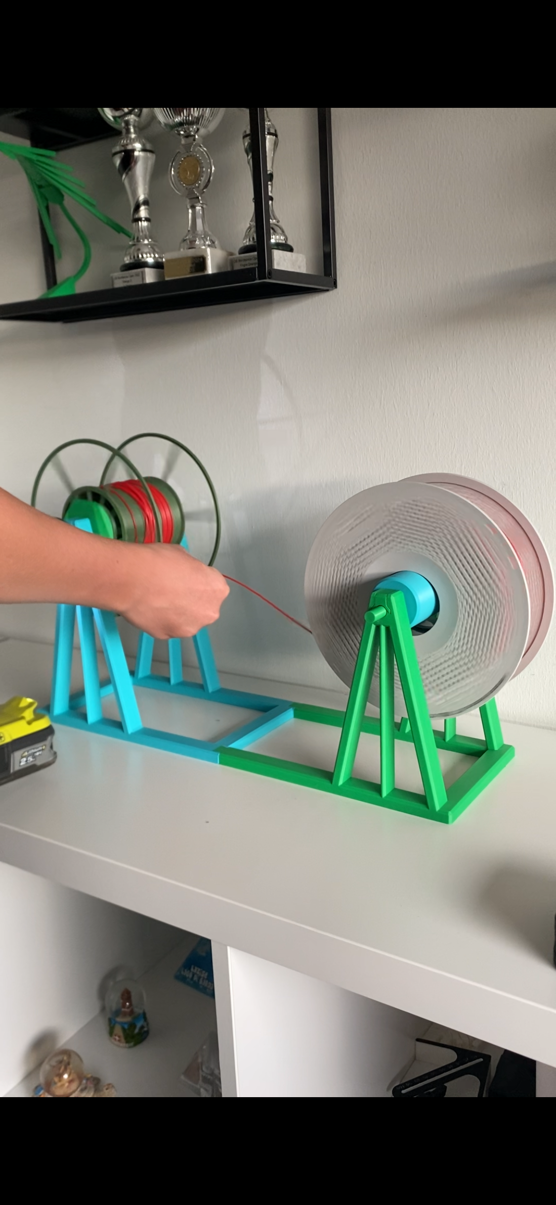 Filament Respooler 100% 3d printet