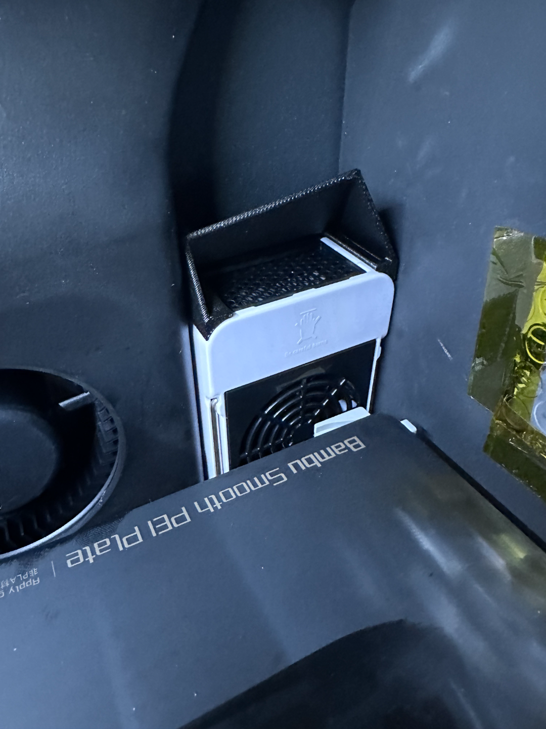 Heater Duct for P1S X1C Chamber heater mod