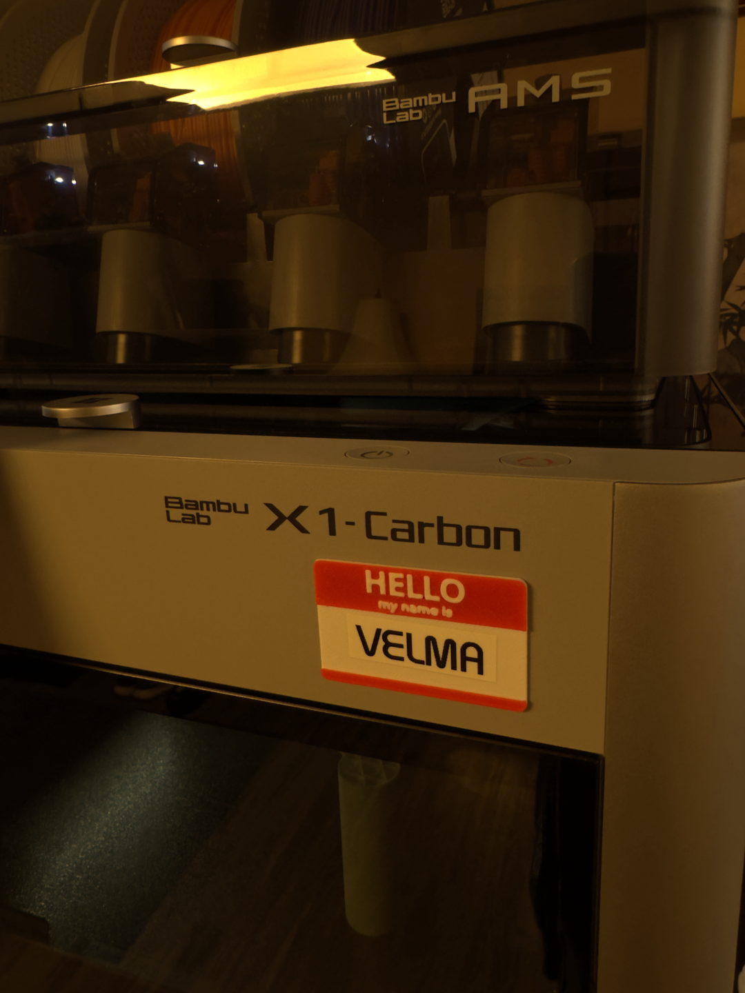 "Hello my name is" Nameplate