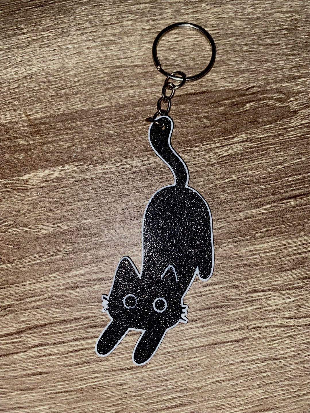 Black Cat Keychain