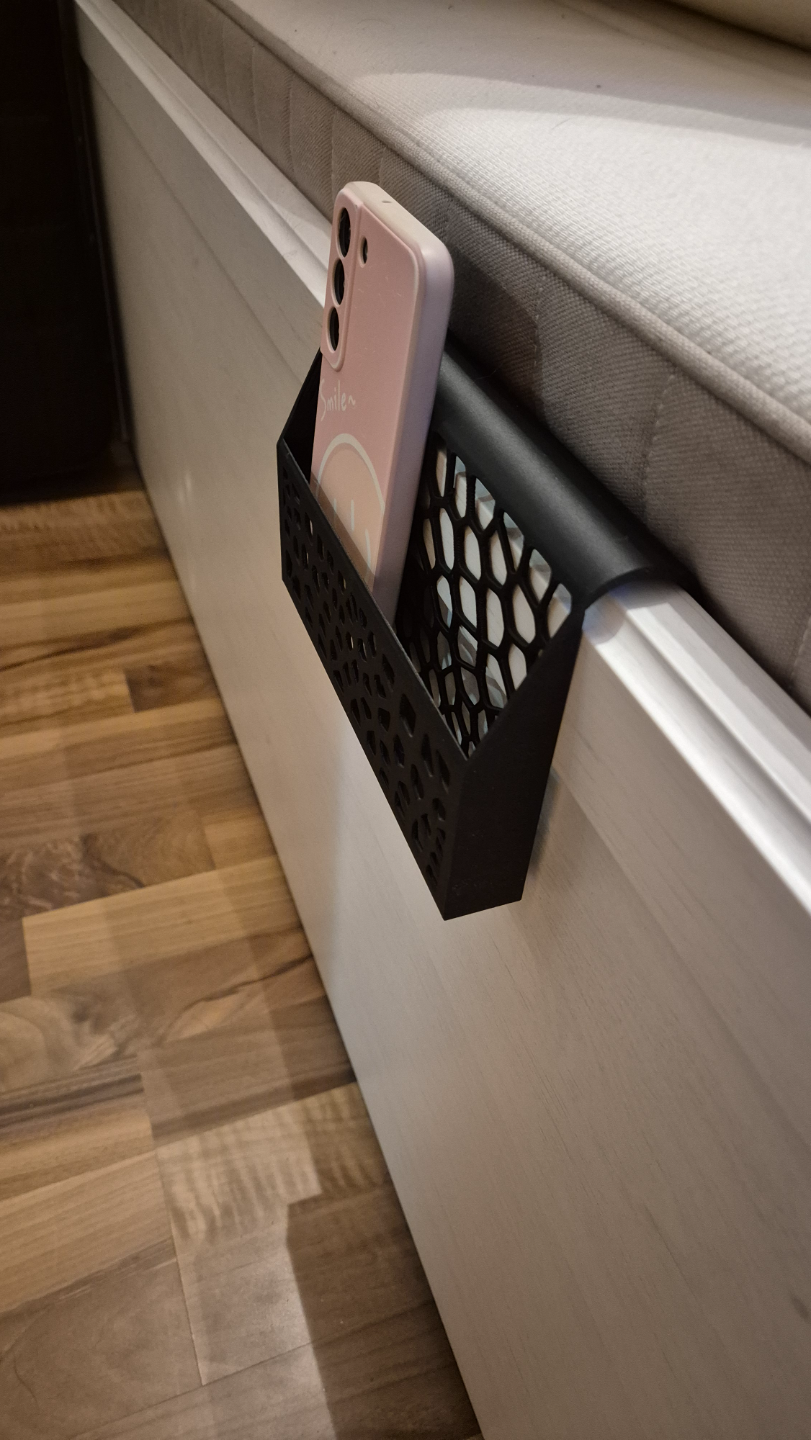 Bedside phone holder
