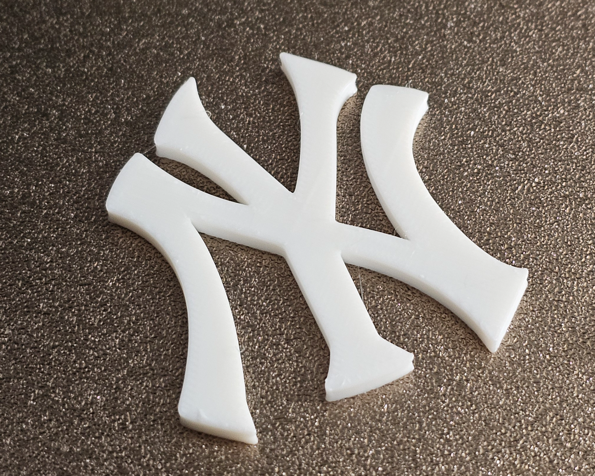 New York Yankees MLB 3D Printed Logo