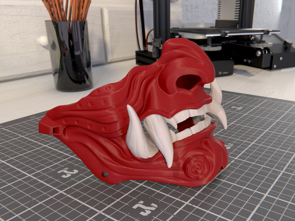 Oni Mask (Samurai Mask) #3