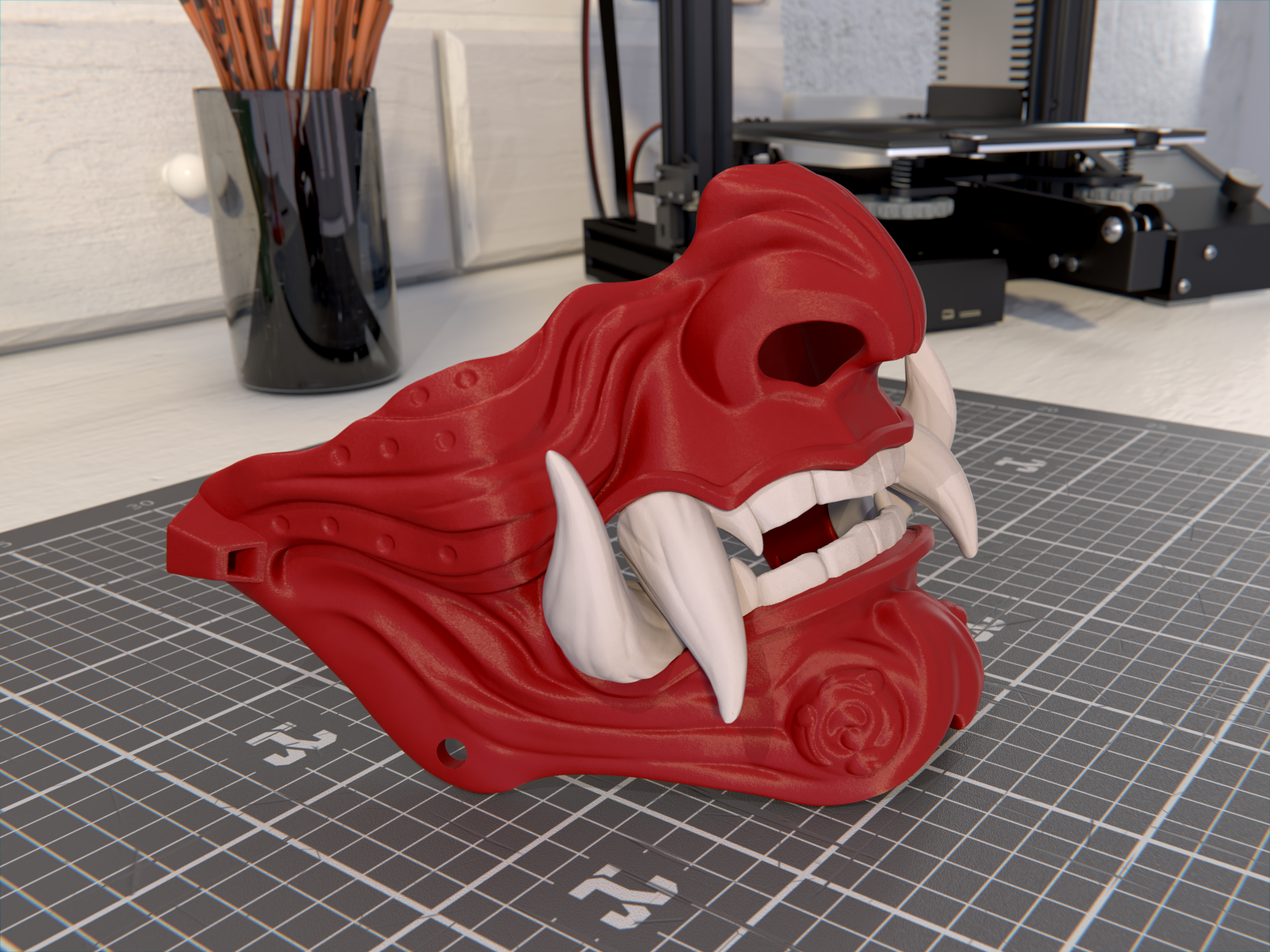 Oni Mask (Samurai Mask) #3