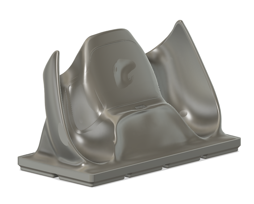 Gridfinity Steam Controller Holder